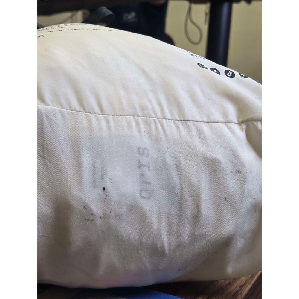 NWT Sijo AiryWeight Eucalyptus Sheet Set-4pc 2 Pillowcases 2 Sheets King Ivory - Picture 7 of 7